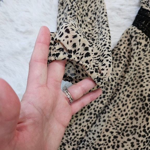 Baltic Born Leopard Print Maxi Dress with Black Accents - Picture 7 of 12